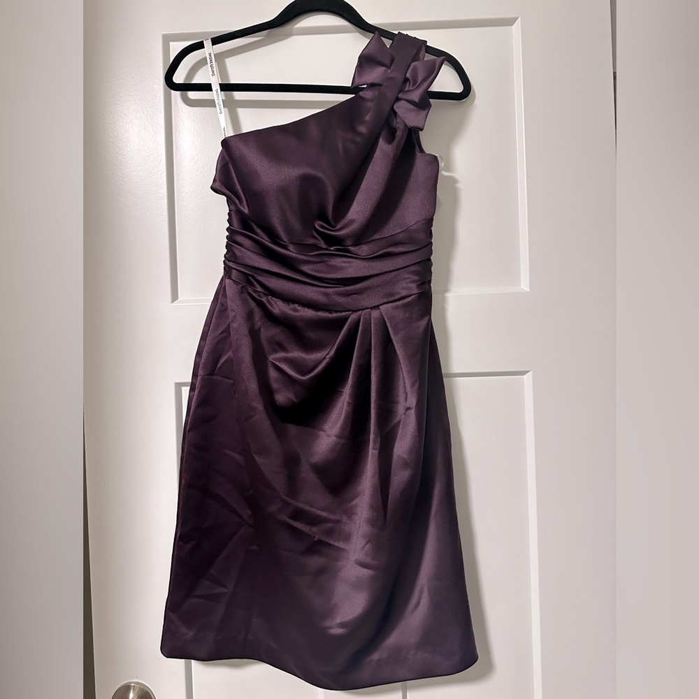 *NWT* David’s Bridal One Shoulder Dress | Size 4 |